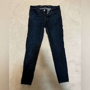 Dark jeans Adriano Goldschmied the stilt cigarette leg